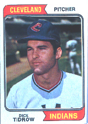 1974 Topps Baseball Cards      231     Dick Tidrow